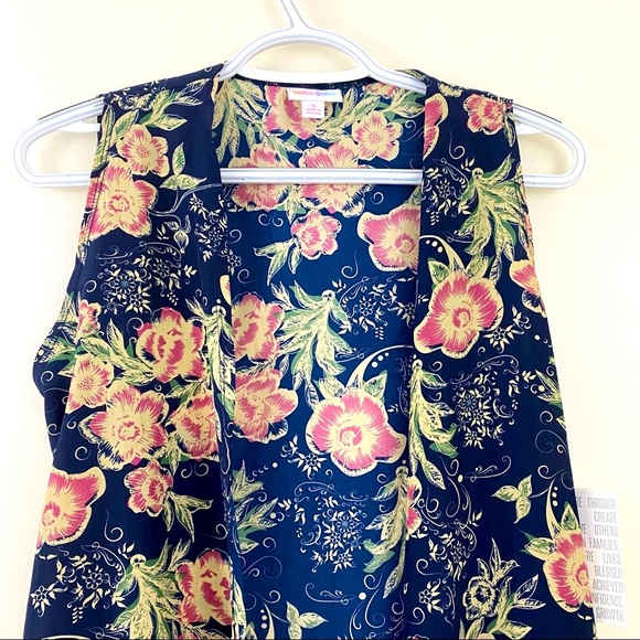 NWT LulaRoe Joy Floral Duster Size S - Picture 3 of 3